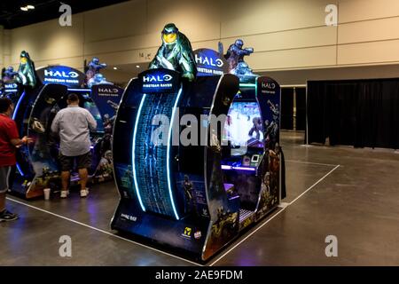 Microsoft Halo nuovo gioco arcade noto come Fireteam Raven Foto Stock