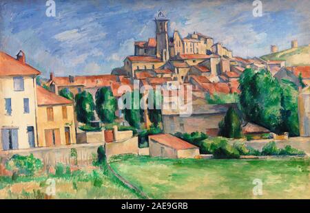 Vintage Paul Cezanne pittura artwork Foto Stock