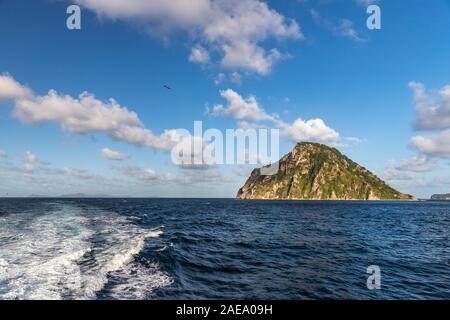 Isole disabitate vicino a Carriacou, Grenada Foto Stock