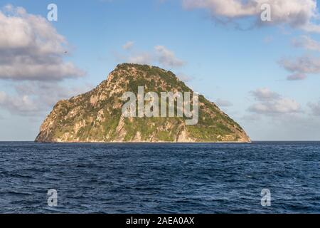 Isole disabitate vicino a Carriacou, Grenada Foto Stock