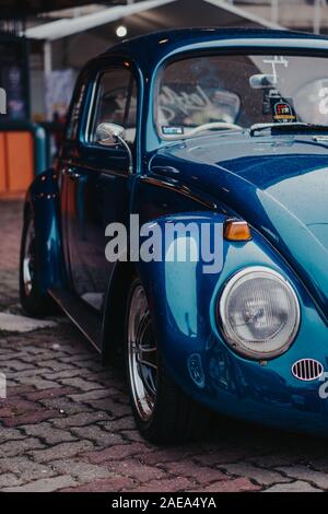 Volkswagen maggiolino alla gioventù cultura automobilistica in Shah Alam, Malaysia Foto Stock