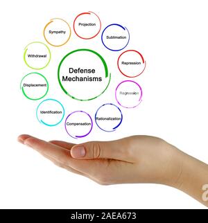 Meccanismi di difesa Foto Stock