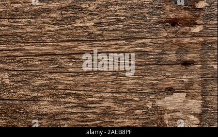 Vecchia superficie di legno scuro, texture grunge, tonica immagine Foto Stock