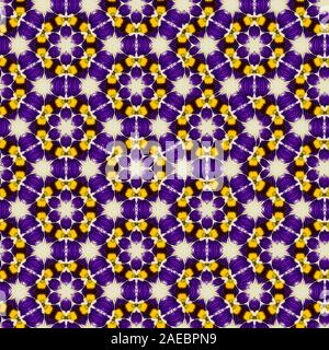 Seamles modello ripetitivo - Computer illustrazione grafica Foto Stock