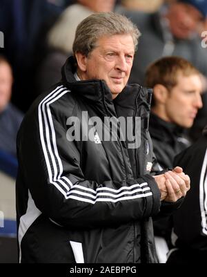 Il 14 aprile 2012. Calcio - Premiership - West Bromwich Albion Vs Queens Park Rangers. West Bromwich Albion manager Roy Hodgeson mostrato prima del gioco. Fotografo: Paolo Roberts/OneUpTop/Alamy. Foto Stock