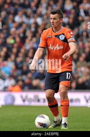 Il 14 aprile 2012. Calcio - Premiership - West Bromwich Albion Vs Queens Park Ranger. Joey Barton del Queens Park Rangers. Fotografo: Paolo Roberts/OneUpTop/Alamy. Foto Stock