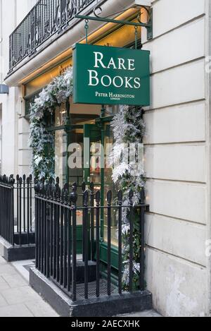 Peter Harrington bookshop nel Dover Street, Mayfair, London, England, Regno Unito Foto Stock