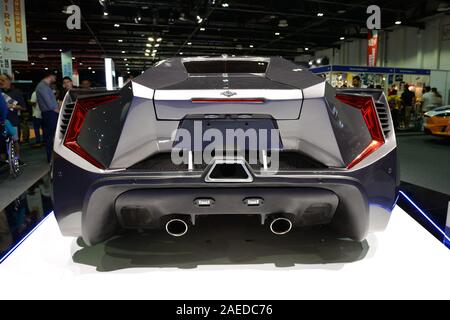 DUBAI, Emirati Arabi Uniti - 16 novembre: il famigerato Zedro sportscar su Dubai Motor Show 2019 Il 16 novembre 2019 Foto Stock