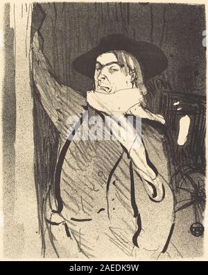 Henri de Toulouse-Lautrec, Aristide Bruant, 1893 Aristide Bruant; 1893data Foto Stock