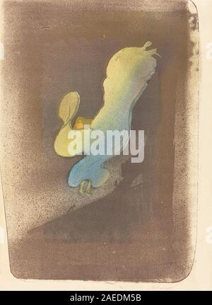 La litografia di Henri de Toulouse-Lautrec del 1893 raffigura la ballerina Miss Loie Fuller, mostrando figura, movimento, costume fluente, palco, gesti, espressione, illuminazione e stile di performance francese della fine del XIX secolo. Foto Stock