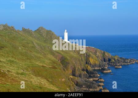 Il punto di inizio del faro, Devon, Regno Unito Foto Stock