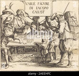 Jacques Callot, frontespizio per of Figura, c 1621 Frontespizio per of figura; circa 1621 data Foto Stock