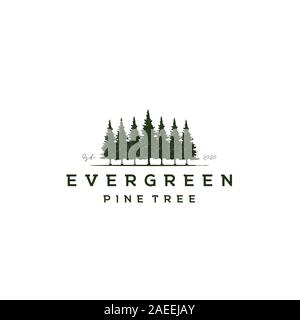 Legno dorato Farm Barn minimalista retrò Vintage Line art design del logo Illustrazione Vettoriale