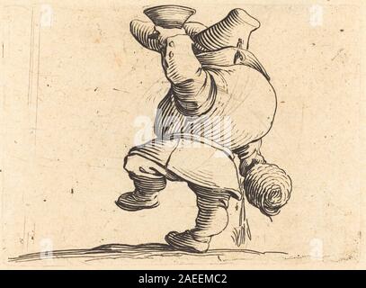 Jacques Callot, il bevitore, vista posteriore, c 1622 bevitore, vista posteriore; c. 1622 Foto Stock