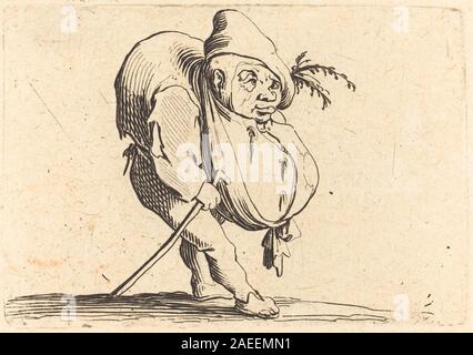 Jacques Callot, il gobbo con una canna da zucchero, c 1622 Il Gobbo con una canna da zucchero; c. 1622 Foto Stock