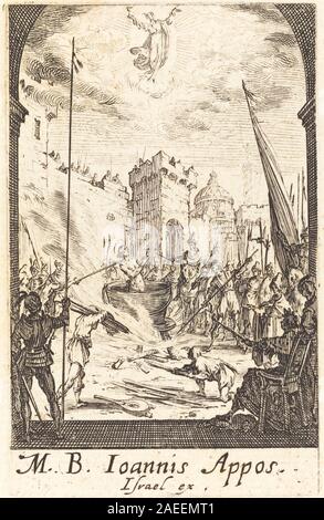 Jacques Callot, il Martirio di San Giovanni Evangelista, c 1634-1635 Il Martirio di San Giovanni Evangelista; c. 1634/1635 Foto Stock