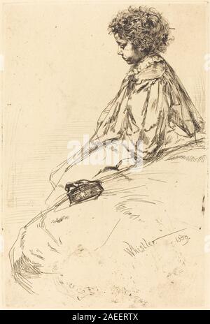 James McNeill Whistler, Bibi Lalouette, 1859 Bibi Lalouette; 1859data Foto Stock