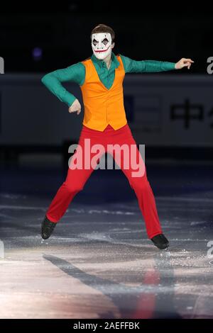 Alexander SAMARIN (Russia) durante il Gala di esposizioni presso il ISU Junior e Senior Grand Prix di Pattinaggio di Figura 2019/20 finale al Palavela, sul dicembre 08, 2019 a Torino, Italia. Credito: Raniero Corbelletti/AFLO/Alamy Live News Foto Stock