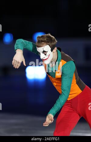 Alexander SAMARIN (Russia) durante il Gala di esposizioni presso il ISU Junior e Senior Grand Prix di Pattinaggio di Figura 2019/20 finale al Palavela, sul dicembre 08, 2019 a Torino, Italia. Credito: Raniero Corbelletti/AFLO/Alamy Live News Foto Stock