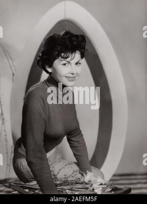 Nadja Regin, jugoslawische Schauspielerin, Deutschland um 1960. Attrice