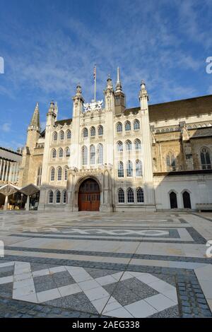 La Guildhall, Guildhall Yard, Gresham Street, BASINGHALL STREET, Moorgate, City of London, Regno Unito Foto Stock