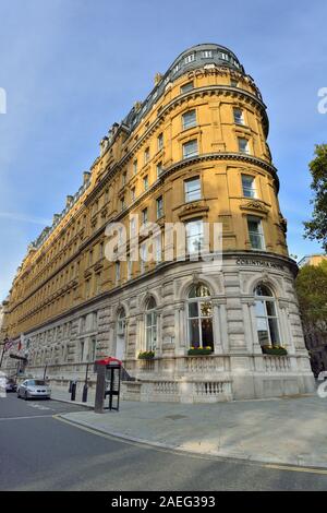 Corinthia Hotel, Whitehall Place, Westminster, London, Regno Unito Foto Stock