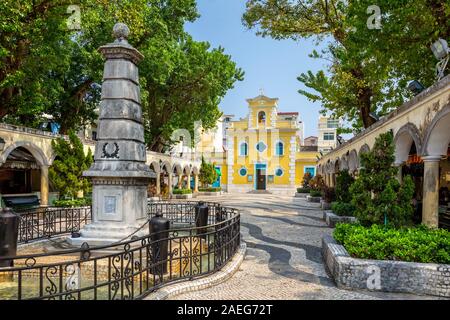 Cappella di San Francesco Saverio a Macau, Cina Foto Stock