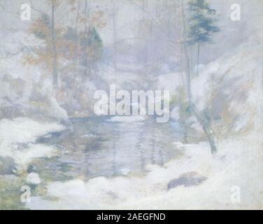 John Henry Twachtman, inverno armonia, c 1890-1900 Inverno armonia; c. 1890/1900 Foto Stock