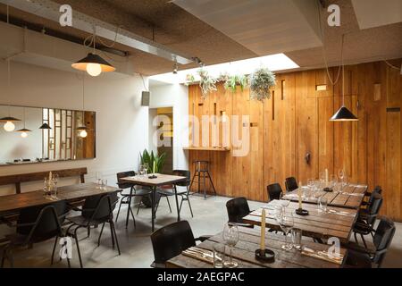 AlL'Interno Del Ristorante Wilde Zwijnen, Amsterdam, Paesi Bassi Foto Stock