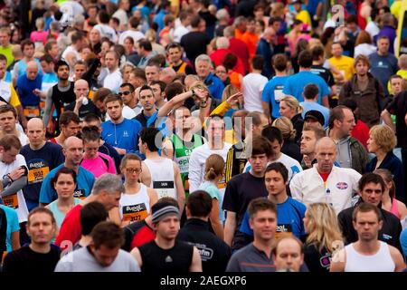 Grande Yorkshire Run (Sheffield) 2011 Foto Stock