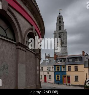 Chiesa di Sant'Anna di clock tower, Shandon distretto, Cork, Repubblica di Irlanda Foto Stock