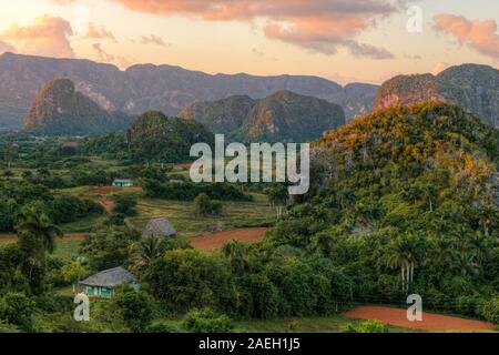 Vinales, Pinar del Rio, Cuba, America del Nord Foto Stock