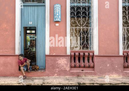 Remedios, Villa Clara, Cuba, America del Nord Foto Stock