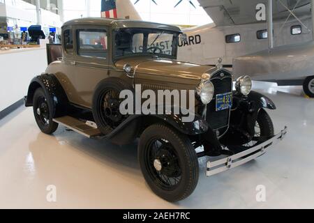 Ford Model A all'Evergreen Aviation and Space Museum di McMinnville, Oregon Foto Stock