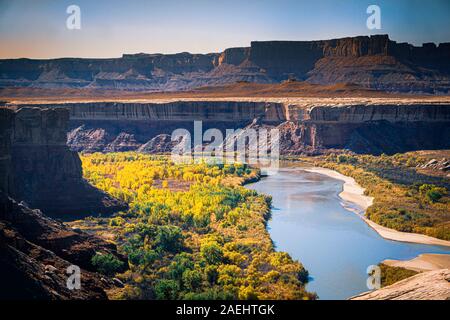 Il Green River in Colorado National Park Foto Stock