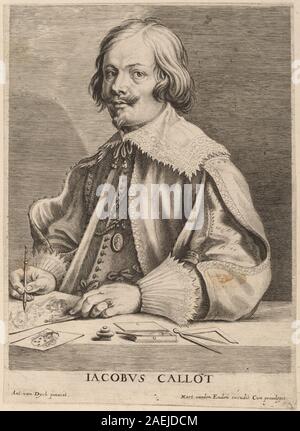 Emil Lucas Vorsterman dopo Sir Anthony van Dyck, Jacques Callot Jacques Callot Foto Stock