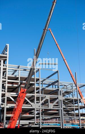 Sviluppo attorno alla zona Broadmarsh sul lato sud del centro citta' di Nottingham, Nottinghamshire REGNO UNITO Inghilterra Foto Stock