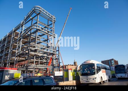 Sviluppo attorno alla zona Broadmarsh sul lato sud del centro citta' di Nottingham, Nottinghamshire REGNO UNITO Inghilterra Foto Stock