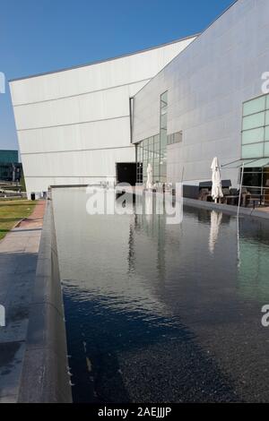 Museo di arte moderna Kiasma a Helsinki in Finlandia e Scandinavia, Europa. Foto Stock