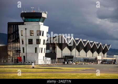 Foto di Tim Cuff - 9 Dicembre 2019 - Aeroporto di Nelson, Nuova Zelanda Foto Stock