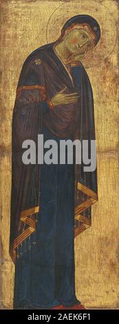 Master dei francescani crocifissi, il lutto della Madonna, c 1270-1275 il lutto la Madonna; c. 1270/1275 Foto Stock