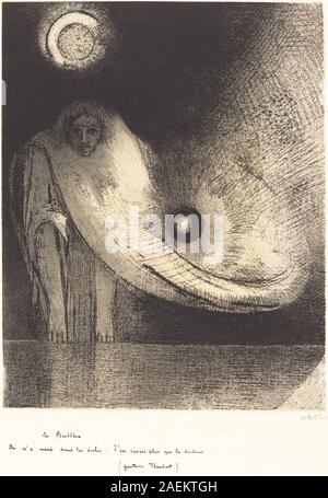 Odilon Redon, Le Buddha, 1895 Le Buddha; 1895data Foto Stock