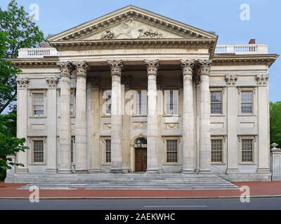 Prima storica Banca degli Stati Uniti edificio, Philadelphia Foto Stock