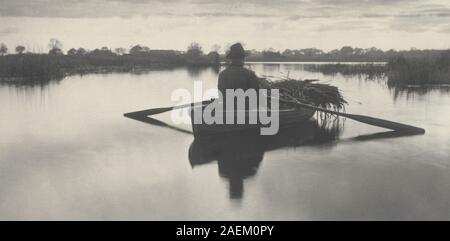 Peter Henry Emerson e TF Goodall, canottaggio Home Il Schoof-Stuff, 1886 Canottaggio Home Il Schoof-Stuff; 1886data Foto Stock