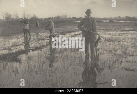 Peter Henry Emerson e TF Goodall, Snipe-Shooting, 1886 Snipe-Shooting; 1886data Foto Stock