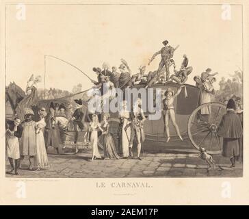 Debucourt Philibert-Louis, Le Carnaval, 1810 Le Carnaval; 1810data Foto Stock