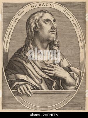 Theodor Galle dopo Jan van der Straet, Habachuch, pubblicato 1613, Habachuch; pubblicato 1613 Foto Stock