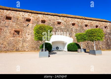 Memoriale dell'esercito tedesco nella fortezza Ehrenbreitstein a Coblenza. Koblenz è città sul Reno, uniti dal fiume Moselle. Foto Stock