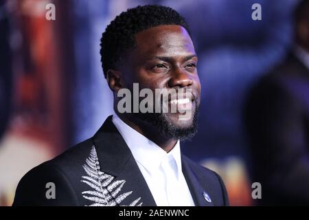 Hollywood, Stati Uniti. 09Dec, 2019. HOLLYWOOD e LOS ANGELES, CALIFORNIA, STATI UNITI D'AMERICA - Dicembre 09: attore Kevin Hart indossando Alexander McQueen arriva alla Premiere mondiale di Columbia Pictures' 'Jumanji: il livello successivo" tenutasi presso la leva TCL Chinese Theatre IMAX su dicembre 9, 2019 a Hollywood e Los Angeles, California, Stati Uniti. (Foto di Xavier COLLIN/Image Press Agency) Credito: Image Press Agency/Alamy Live News Foto Stock