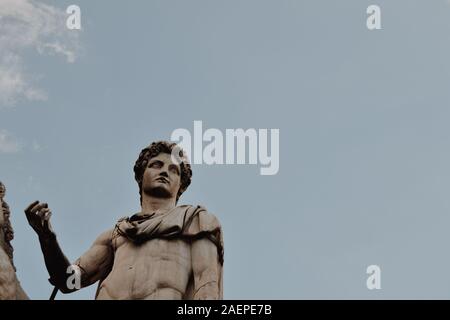 Statua del Castor in Piazza del Campidoglio Foto Stock